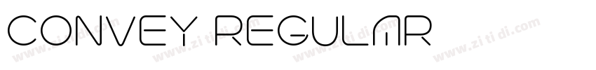 CONVEY REGULAR字体转换 CONVEY REGULAR字体转换